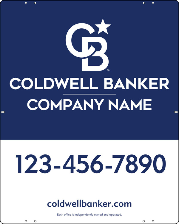 Office Sign Panel, 30"H X 24"W, .040 Alumium