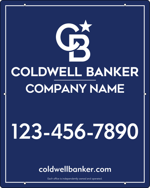 Office Hanging Sign Panel, 30"H X 24"W, Poly