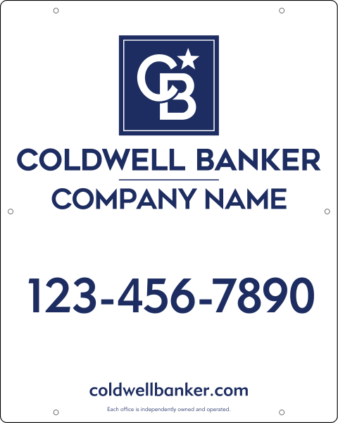 Reflective Office Hanging Sign Panel, 30"H X 24"W, 3mm Aluminum Composite