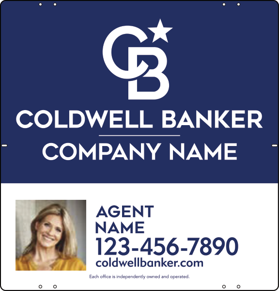 Reflective Agent Photo Sign Panel, 25"H X 24"W, 3mm Aluminum Composite