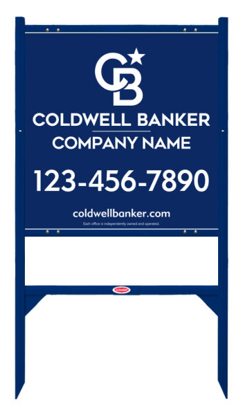 Angle Iron Frame And Office Sign Panel Unit, 24"H X 24"W, 3mm Aluminum Composite