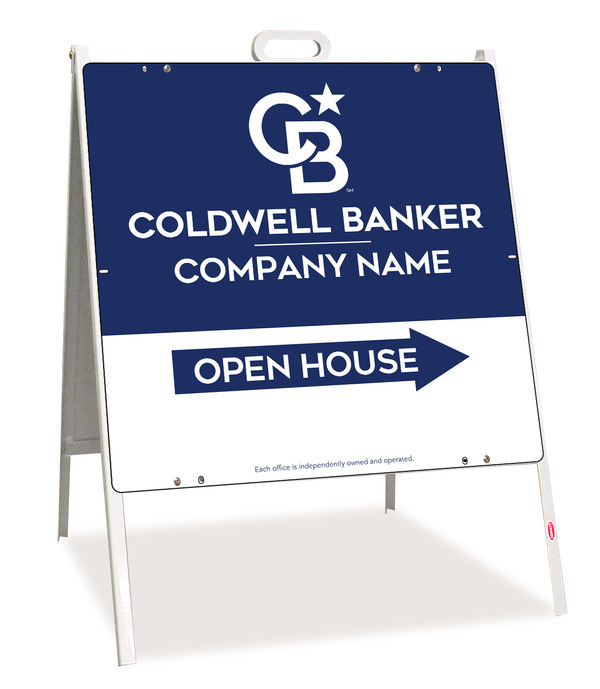 A-Frame And Office Open House Sign Panel Unit, 24"H X 24"W, .090 Poly