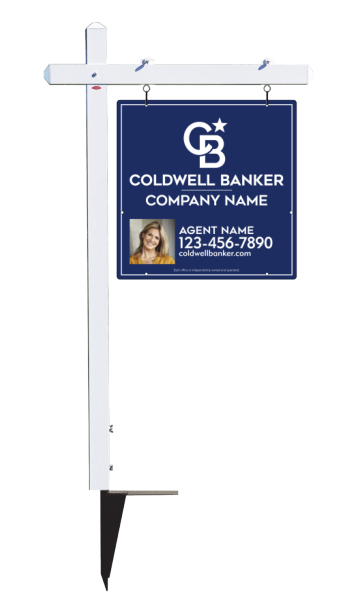 Sign Post And Reflective Agent Photo Sign Panel Unit, 24"H X 24"W, 3mm Aluminum Composite