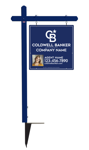 Sign Post And Reflective Agent Photo Sign Panel Unit, 24"H X 24"W, 3mm Aluminum Composite