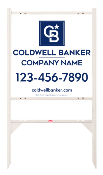 Angle Iron Frame W/ 2 Rider Inserts And Office Sign Panel Unit, 24"H X 24"W, 3mm Aluminum Composite