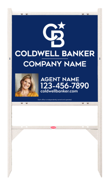 Angle Iron Frame W/ 2 Rider Inserts And Reflective Agent Photo Sign Panel Unit, 24"H X 24"W, 3mm Aluminum Composite