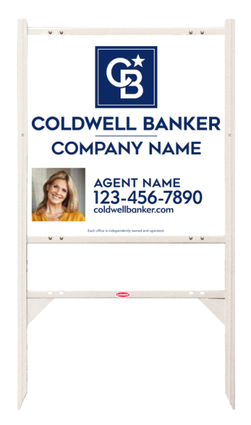 Angle Iron Frame W/ 2 Rider Inserts And Reflective Agent Photo Sign Panel Unit, 24"H X 24"W, 3mm Aluminum Composite