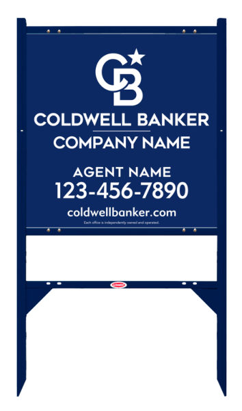 Angle Iron Frame W/ 2 Rider Inserts And Reflective Agent Sign Panel Unit, 24"H X 24"W, 3mm Aluminum Composite