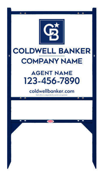 Angle Iron Frame W/ 2 Rider Inserts And Reflective Agent Sign Panel Unit, 24"H X 24"W, 3mm Aluminum Composite