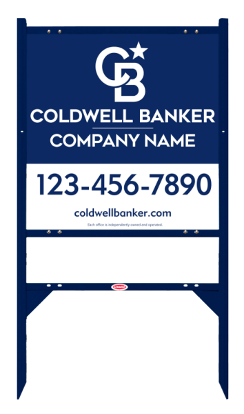 Angle Iron Frame W/ 2 Rider Inserts And Office Sign Panel Unit, 24"H X 24"W, 3mm Aluminum Composite