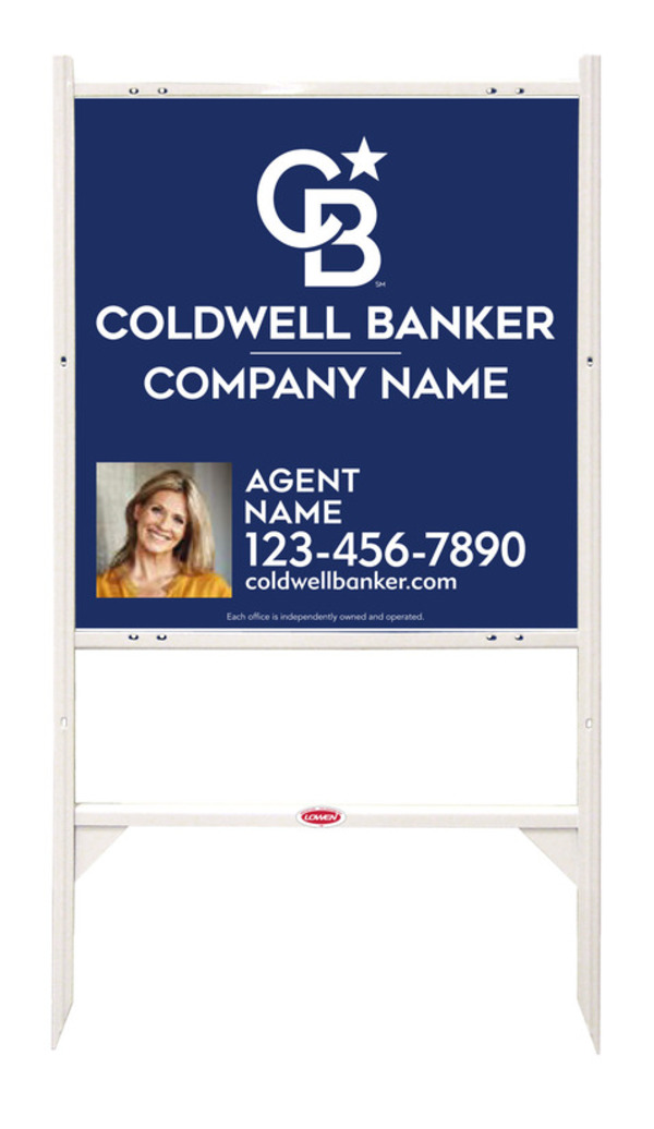 Angle Iron Frame And Reflective Agent Photo Sign Panel Unit, 25"H X 24"W, 3mm Aluminum Composite