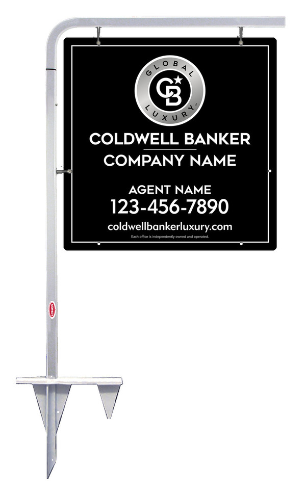 Tubular Stake And Reflective Agent Sign Panel Unit, 24"H X 24"W, .063 Aluminum
