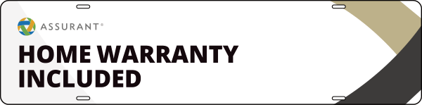CENTURY 21&reg; Assurant Home Warranty Included Sign Rider, 6"h x 24"w, 24 ga steel