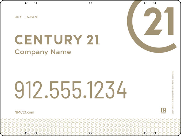 Aluminum Sign Panel, 18"H X 24"W