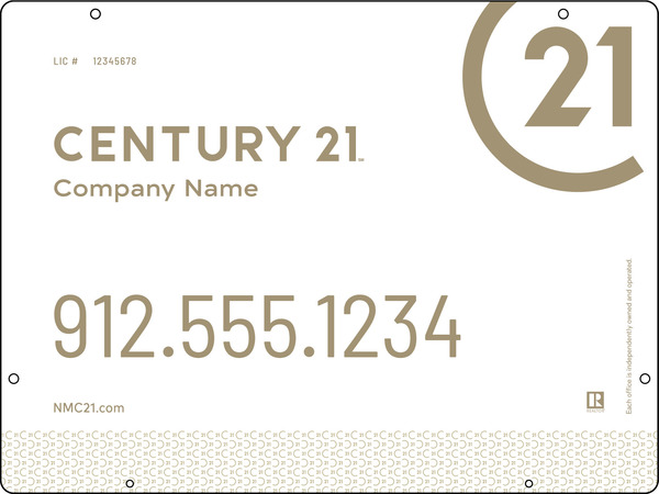 Hanging Sign Panel, 18"H X 24"W, Steel