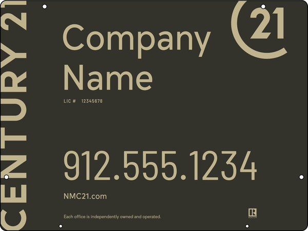 Hanging Sign Panel, 18"H X 24"W, 3mm Aluminum Composite