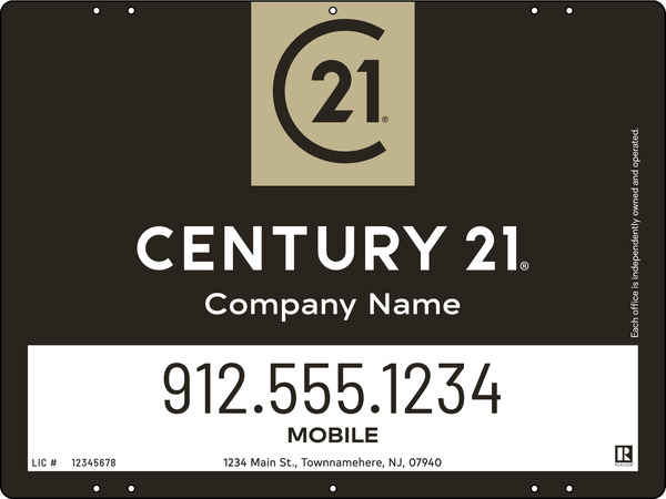 Office Sign Panel, 18"H X 24"W, 3mm Aluminum Composite