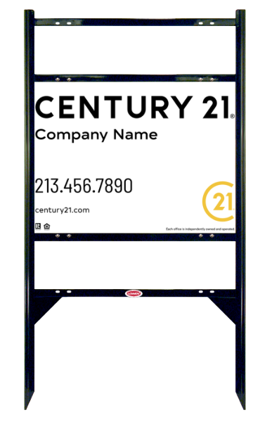 Thor Frame 18X24 Steel Property - Century 21 | Lowen Sign