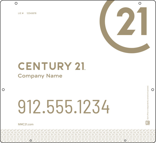 Aluminum Hanging Sign Panel, 22"H X 24"W