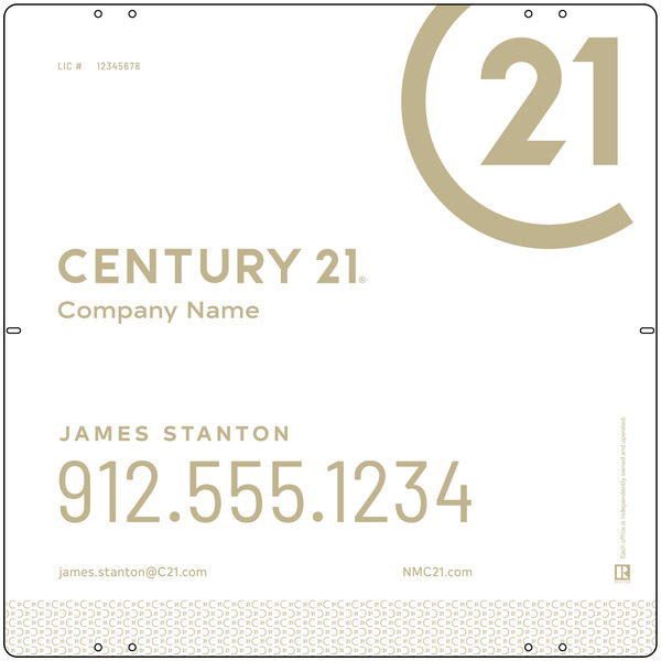 Sign Panel Df, 24"H X 24"W, 3mm Aluminum Composite