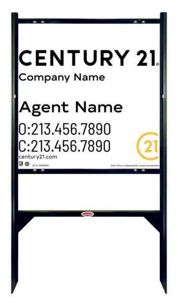 Gibraltar Frame Unit 24X24 Steel - Century 21 | Lowen Sign