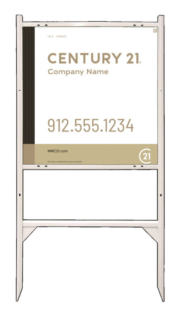 Angle Iron Frame And Sign Panel Unit, 24"H X 24"W