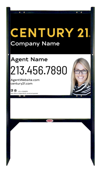 CENTURY 21&reg; Gibraltar Frame Unit 24x24 Steel Listing Office - Century 21 | Lowen Sign