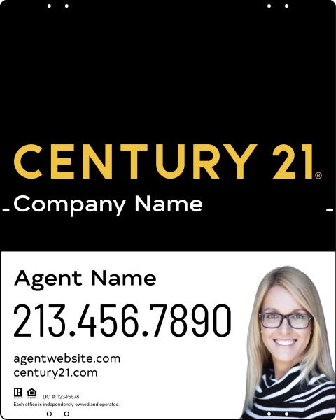 CENTURY 21&reg; Steel Yard Sign Panel 30x24 DF - Century 21 | Lowen Sign
