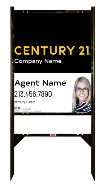 CENTURY 21&reg; Gibraltar Frame Unit 30x24 Steel Office Gold - Century 21 | Lowen Sign
