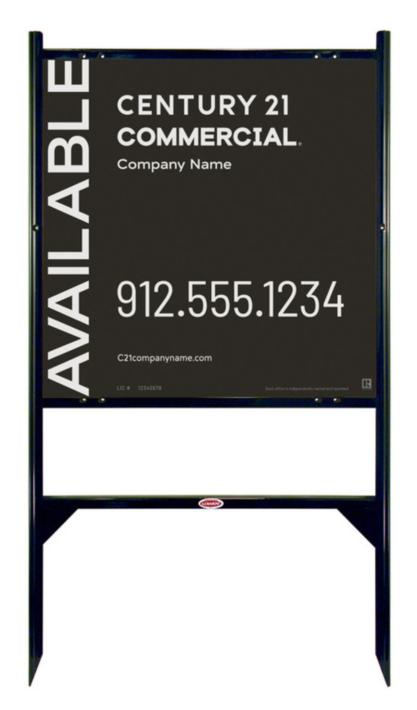 Angle Iron Frame And Sign Panel Unit, 24"H X 24"W