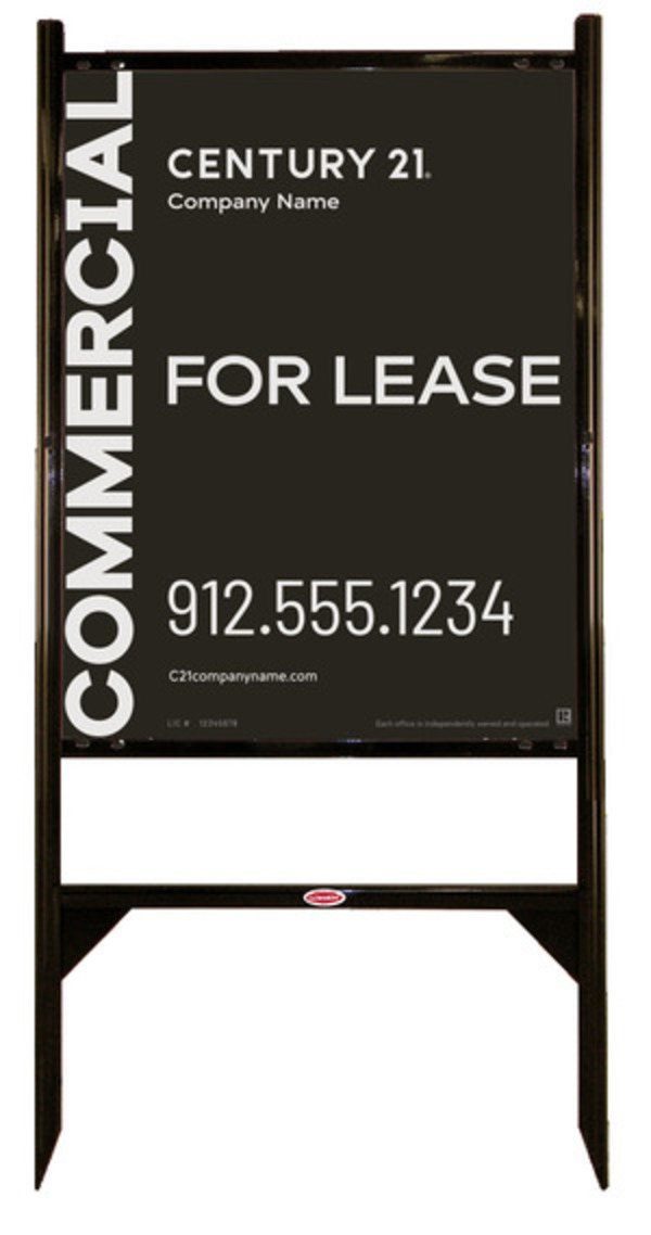 Angle Iron Frame And Sign Panel Unit, 30"H X 24"W