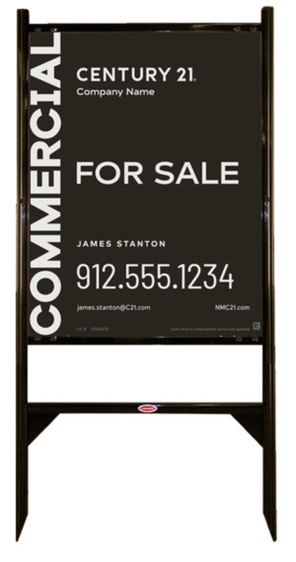 Angle Iron Frame And Sign Panel Unit, 30"H X 24"W