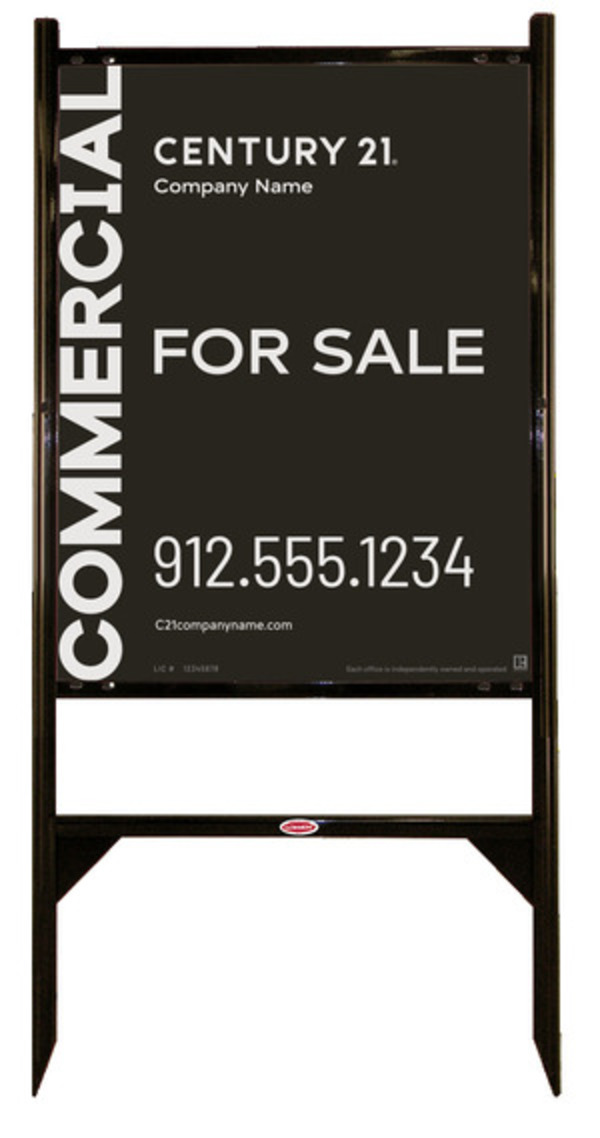 Angle Iron Frame And Sign Panel Unit, 30"H X 24"W