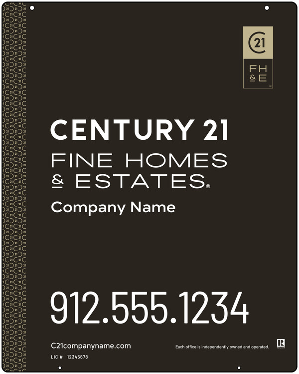 Hanging Sign Panel, 30"H X 24"W, 3mm Aluminum Composite