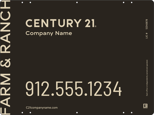 Sign Panel, 18"H X 24"W, Steel