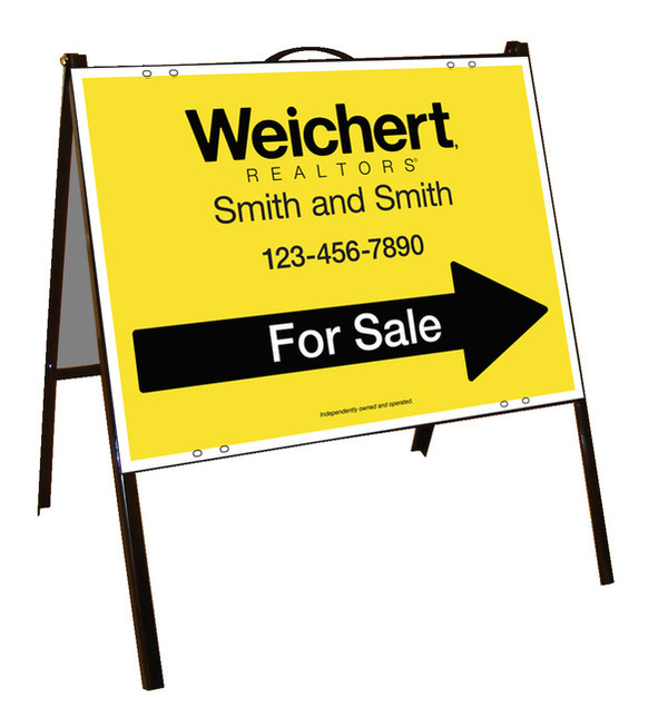 For Sale A-Frame And Sign Panel Unit,18"H X 24"W