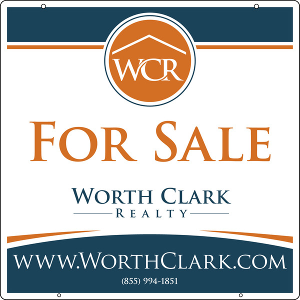 Hanging Office Sign Panel, 24"H X 24"W, .063 Aluminum