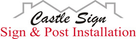 Castle Sign & Post Logo