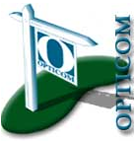 Opticom Post Service Logo