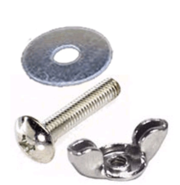 Real Estate Sign Panel Hardware Set of 100 for Corrugated Plastic