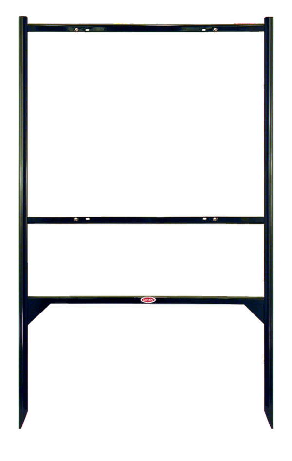 Real Estate Angle Iron Sign Frame, 24h x 30w - Black