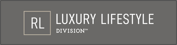 Luxury Lifestyle Sign Rider, 6h x 24w, Steel, Dark Gray