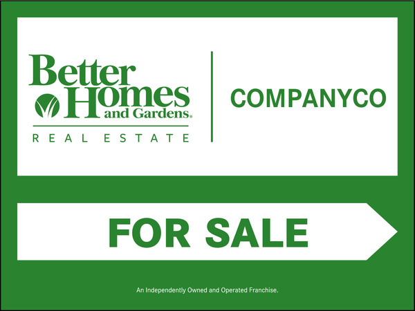 For Sale Sign Panel, 4mm Corrugated Plastic 18h x 24w