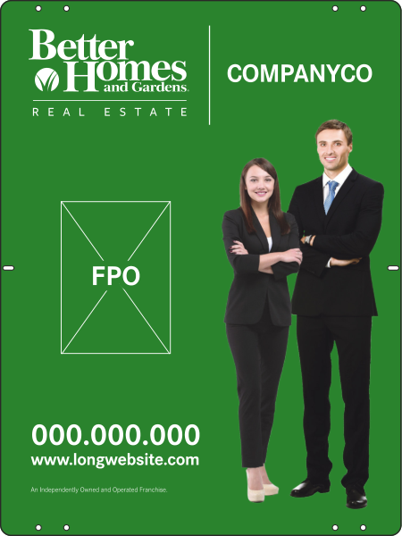 Sign Panel, 24 GA Steel 24h x 18w