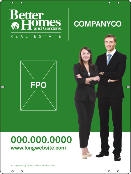 Sign Panel, 24 GA Steel 24h x 18w