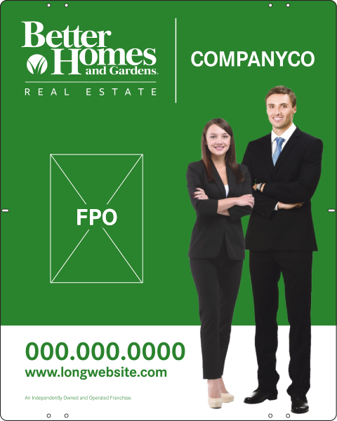 Sign Panel, 24 GA Steel 30h x 24w