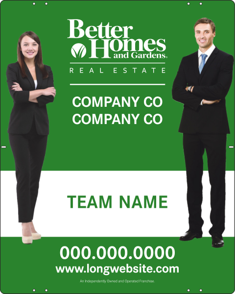 Sign Panel, 24 GA Steel 30h x 24w