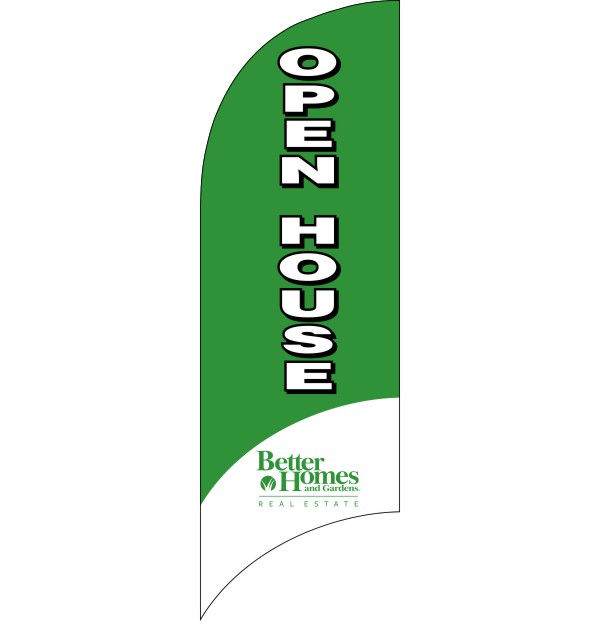 Real Estate Open House Feather Flag only, 7-foot