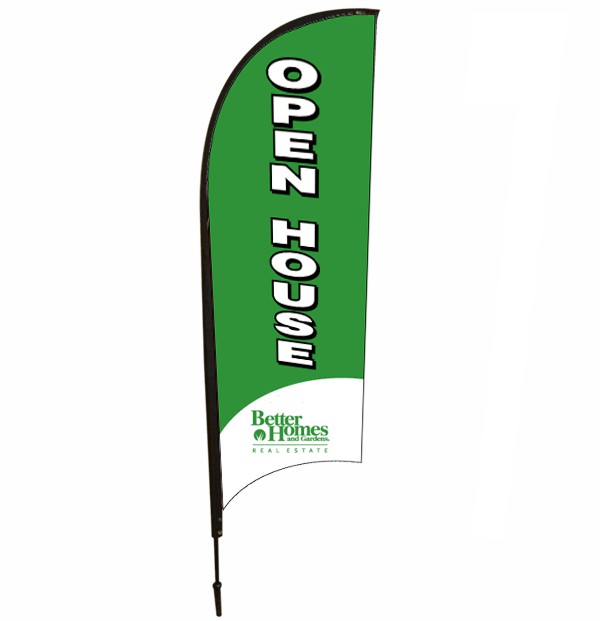 Open House Feather Flag unit, 9-foot