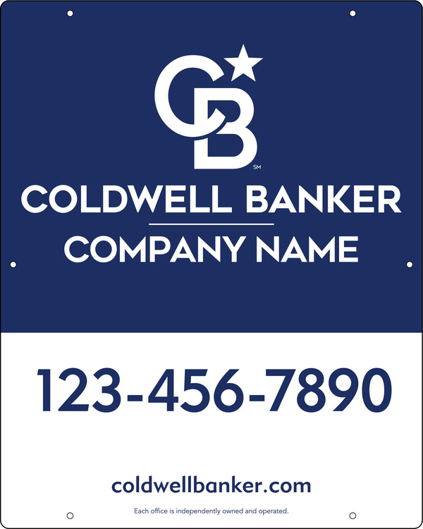 Office Hanging Sign Panel, 30h x 24, .063 Aluminum